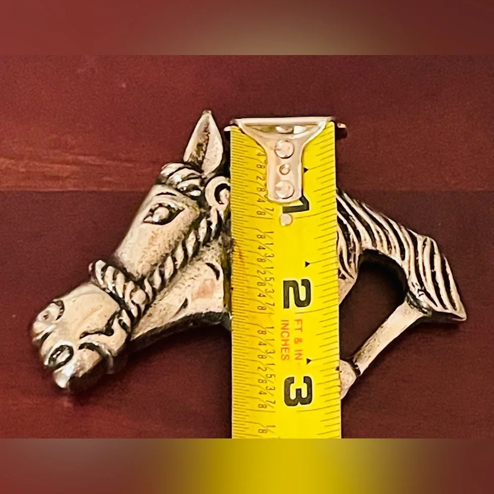 Vintage Stamped Silverton Horse Head Cast Metal Bottle Opener - Picture 7 of 8